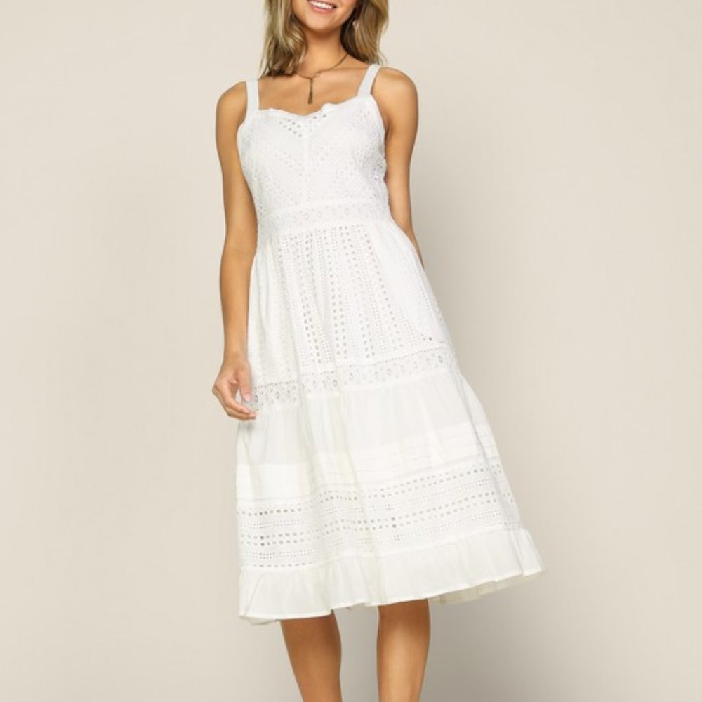 Skies are blue dress NEW